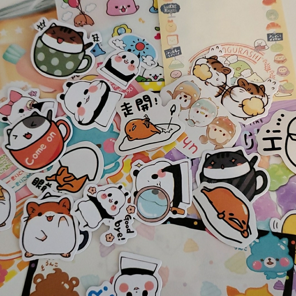 Kawaii Sticker Stationary 25+ lot